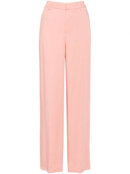 Satin gerade hose Pt Torino pink