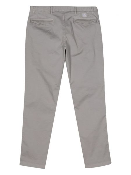 Pantalon chino slim avec applique Ps Paul Smith gris