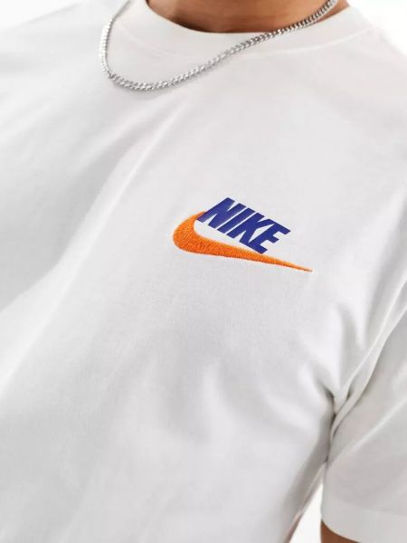 Поло Nike белое