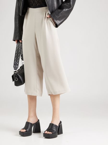 Culotte hlače bootcut Vero Moda siva