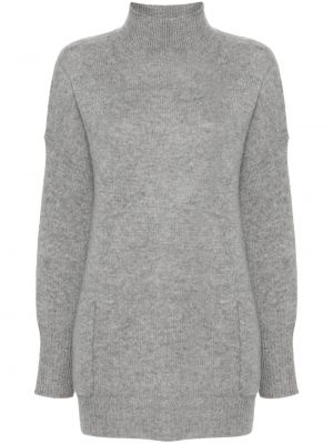 Džemper od kašmira 360cashmere siva