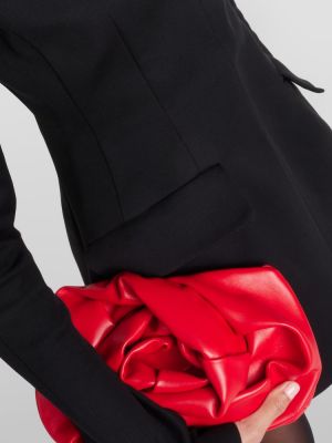Βαμβακερή μάξι φόρεμα Sportmax μαύρο