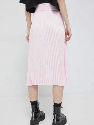 Midi sukně Hugo růžové