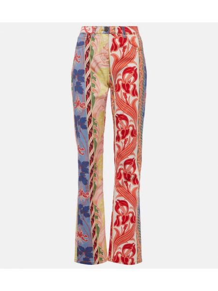 Paisley straight leg-jeans Etro