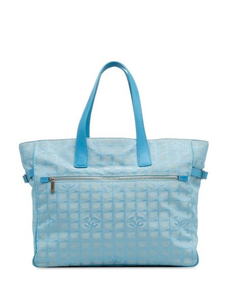 Shopper handtasche Chanel Pre-owned blau