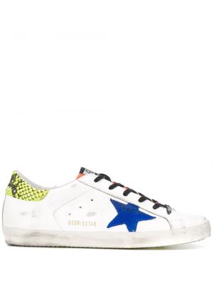 Stjernemønster lær sneakers Golden Goose