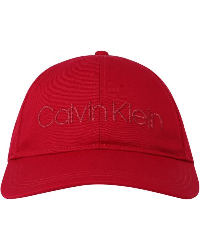 Sapka Calvin Klein piros