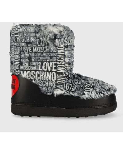 Čizme za snijeg Love Moschino crna