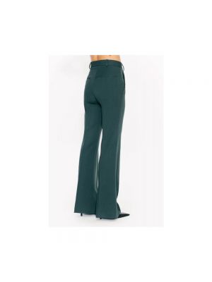 Pantalones de cintura alta Margaux Lonnberg verde