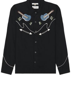 Camicia jeans Nudie Jeans nero