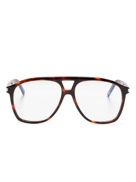 Očala Saint Laurent Eyewear rjava