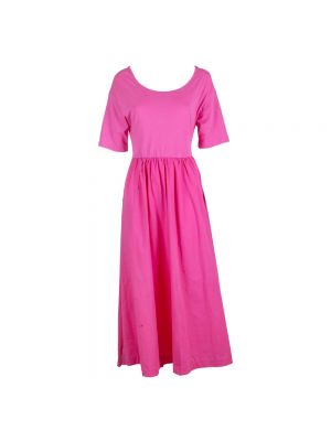 Sukienka midi Fracomina różowa
