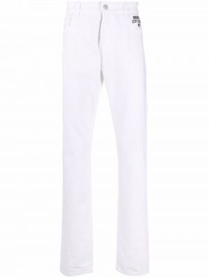 Vaqueros skinny slim fit Raf Simons blanco