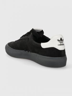 Velúr sneakers Adidas Originals fekete