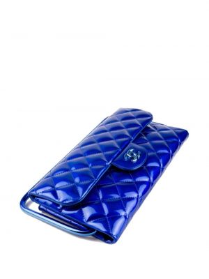 Gesteppte shopper handtasche Chanel Pre-owned blau