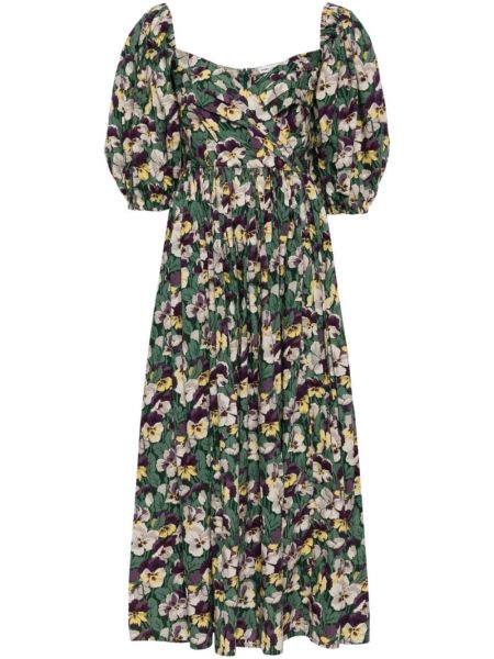 Midi haljina s cvjetnim printom Batsheva