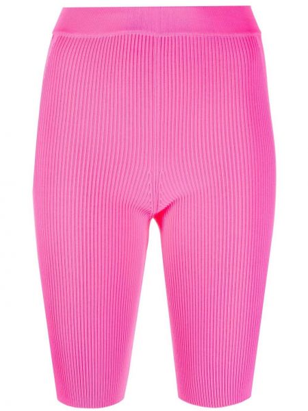 Pantaloncini da ciclista Jacquemus rosa