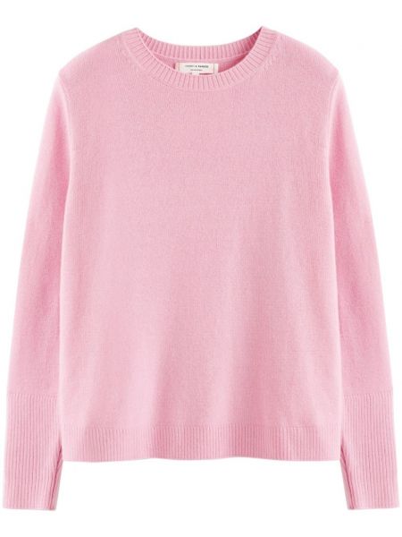 Džemper od kašmira Chinti & Parker ružičasta