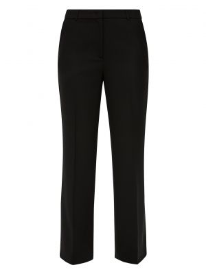 Pantalon large plissé S.oliver Black Label noir