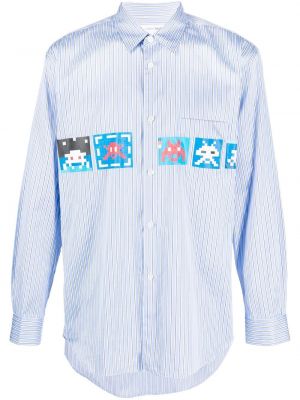 Trykt skjorte Comme Des Garcons Shirt blå