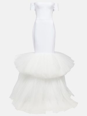 Hosszú ruha Rasario fehér