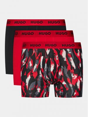 Boxerky Hugo červená