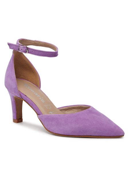 Pantofi cu toc Tamaris violet
