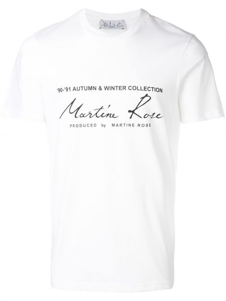 Raštuotas marškinėliai Martine Rose