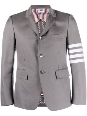 Bavlněný kabát Thom Browne šedý