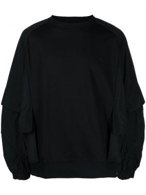 Sweatshirt aus baumwoll Songzio schwarz