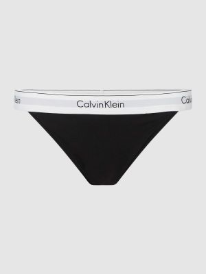 Czarne slipy bawełniane Calvin Klein Underwear