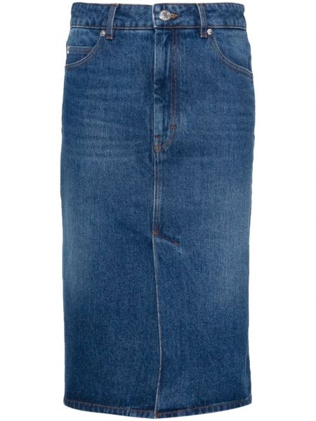 Jeansrock Ami Paris blau