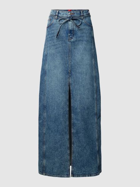 Spódnica jeansowa Hugo niebieska