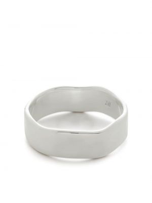 Gyűrű Monica Vinader ezüstszínű