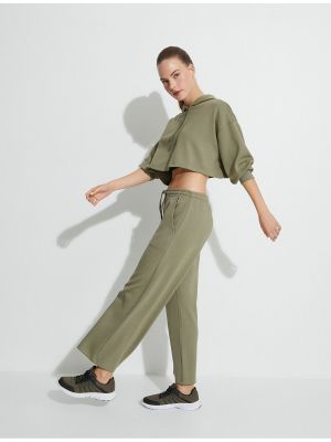 Relaxed спортни панталони с висока талия от модал Koton