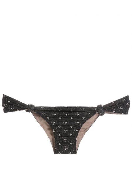 Bikini à imprimé Clube Bossa noir