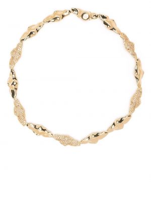 Ogrlica s biserima Lanvin zlatna