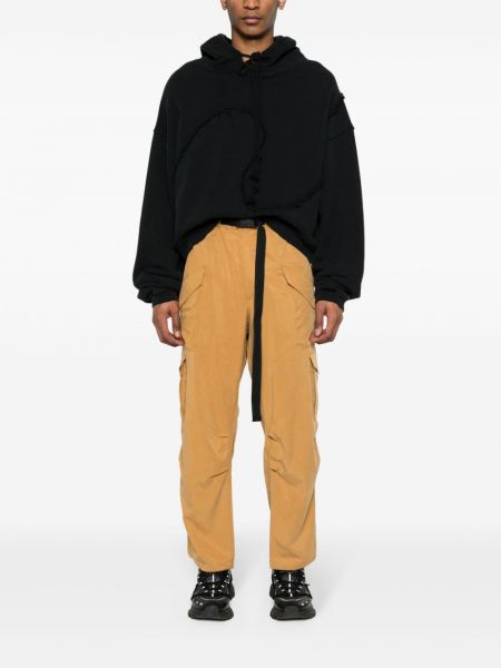 Kalhoty relaxed fit Y-3 hnědé