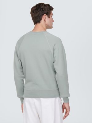 Medvilninis džemperis Tom Ford žalia