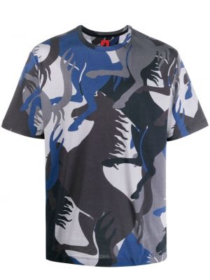 T-shirt mit print mit camouflage-print Ferrari