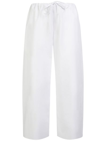 Pantalon The Row blanc