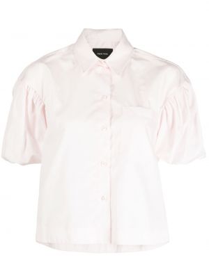 Koszula z krótkim rękawkiem Simone Rocha - Biały