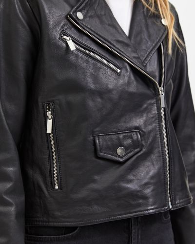 Prijelazna jakna Selected Femme crna