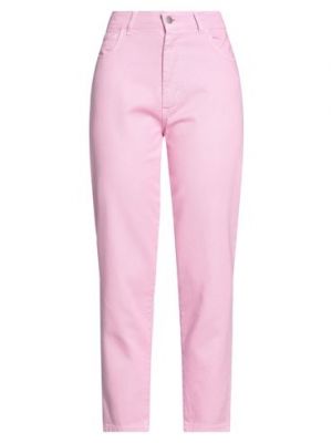 Jeans di cotone Kontatto rosa