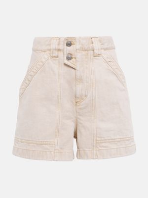 Pantalones cortos vaqueros de algodón Marant Etoile