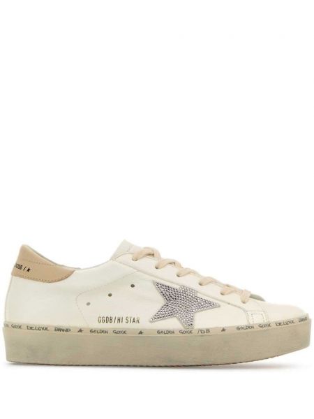 Stjernemønster sneakers Golden Goose guld