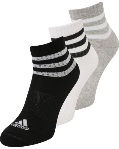 Ριγέ κάλτσες Adidas Sportswear γκρι