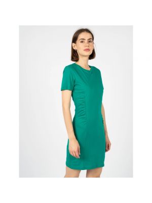 Sukienka mini z krótkim rękawem Silvian Heach zielona