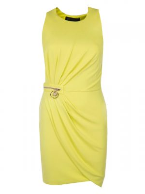 Желтое платье Versace