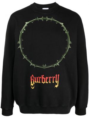 Sweatshirt Burberry svart